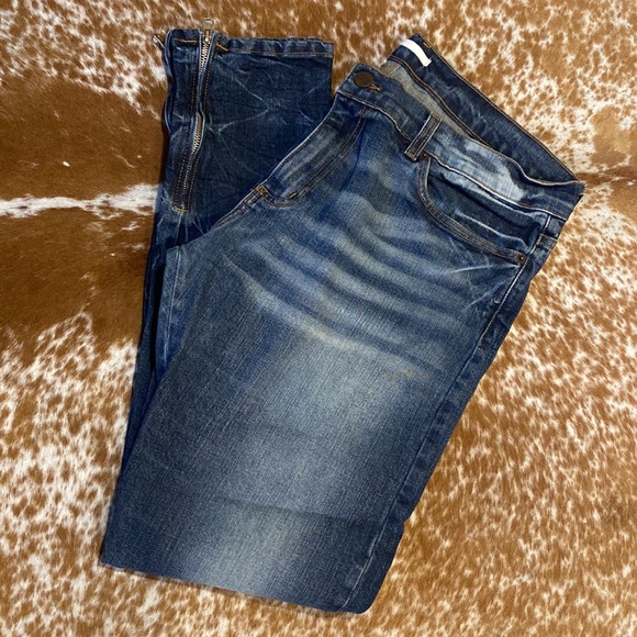 Men’s Golden Denim Skinny zipper leg Jeans - Picture 3 of 11